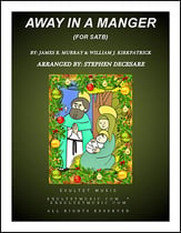 Away In A Manger SATB choral sheet music cover